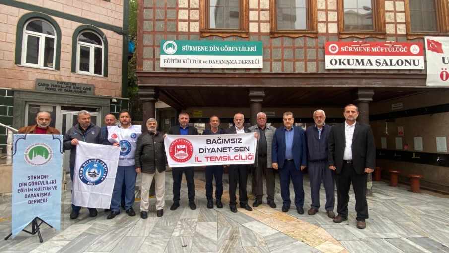 Sürmene Din Görevlileri Eğitim Kültür ve Yardımlaşma Derneği’nden Basın Açıklaması